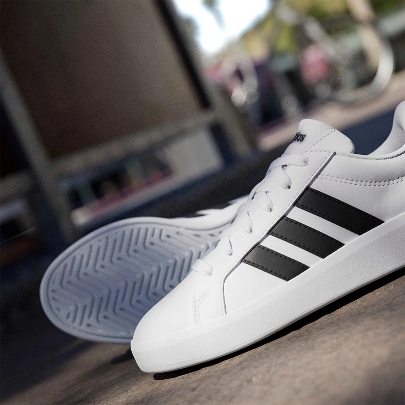 ZAPATILLAS NIÑO ADIDAS CASUALES BLANCO GRAND COURT 3.0 J - 14