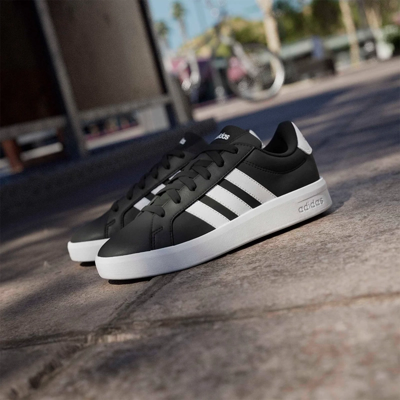 ZAPATILLAS NIÑO ADIDAS CASUALES NEGRO GRAND COURT 3.0 J - 12