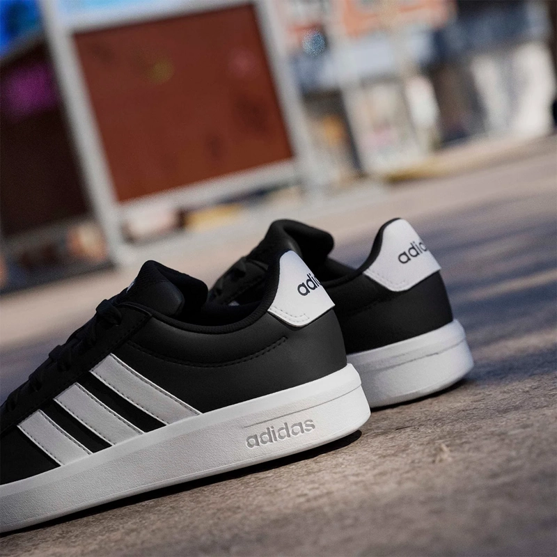 ZAPATILLAS NIÑO ADIDAS CASUALES NEGRO GRAND COURT 3.0 J - 13