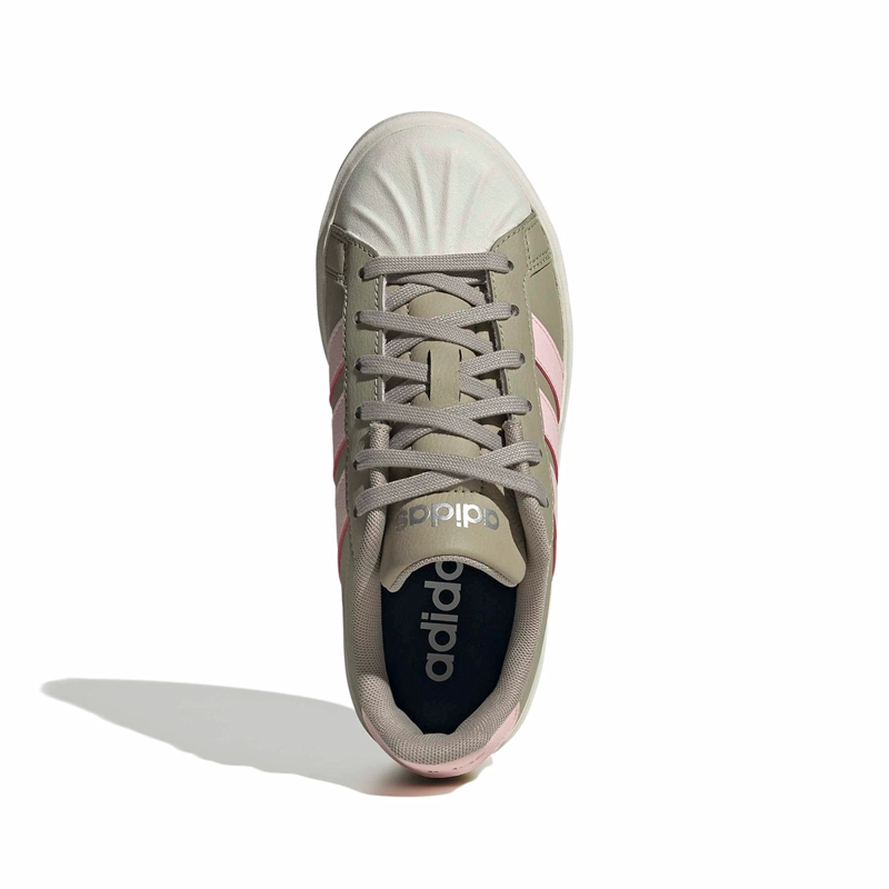 ZAPATILLAS NIÑO ADIDAS URBANAS BEIGE STREETTALK - 5