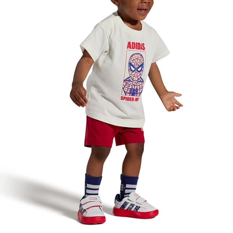 ZAPATILLAS NIÑO ADIDAS CASUALES BLANCO GRAND COURT SPIDER-MAN CF I - 2