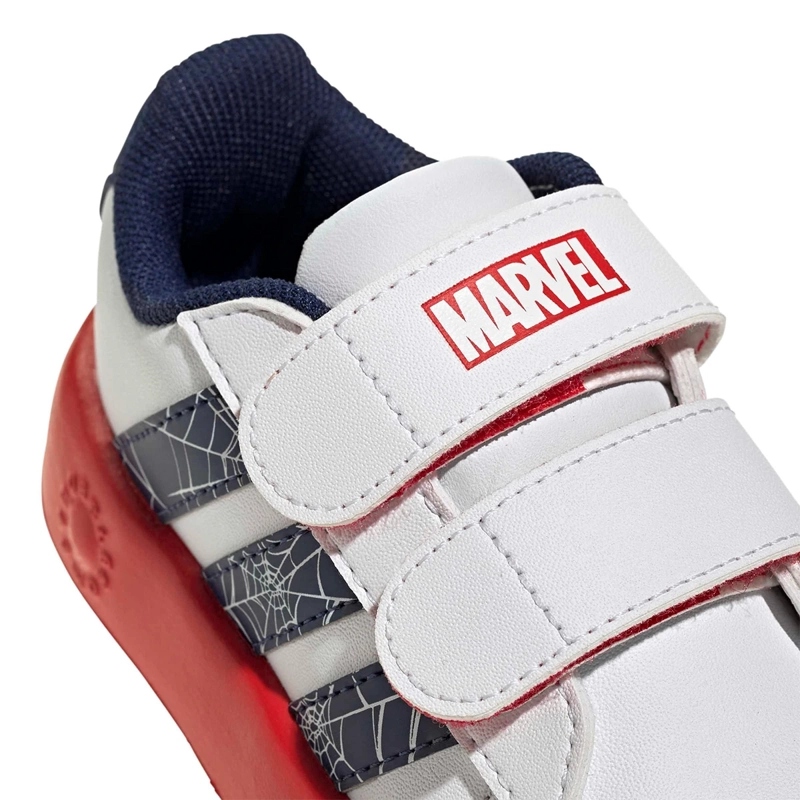 ZAPATILLAS NIÑO ADIDAS CASUALES BLANCO GRAND COURT SPIDER-MAN CF I - 8