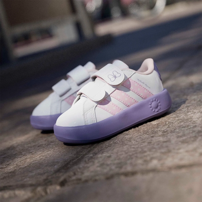 ZAPATILLAS NIÑO ADIDAS CASUALES BLANCO GRAND COURT MINNIE CF I - 10