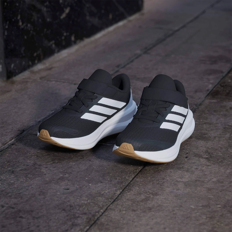 ZAPATILLAS NIÑO ADIDAS CASUALES NEGRO RUNFALCON 6 EL C - 9