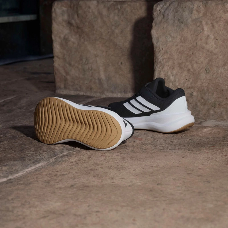 ZAPATILLAS NIÑO ADIDAS CASUALES NEGRO RUNFALCON 6 EL C - 12