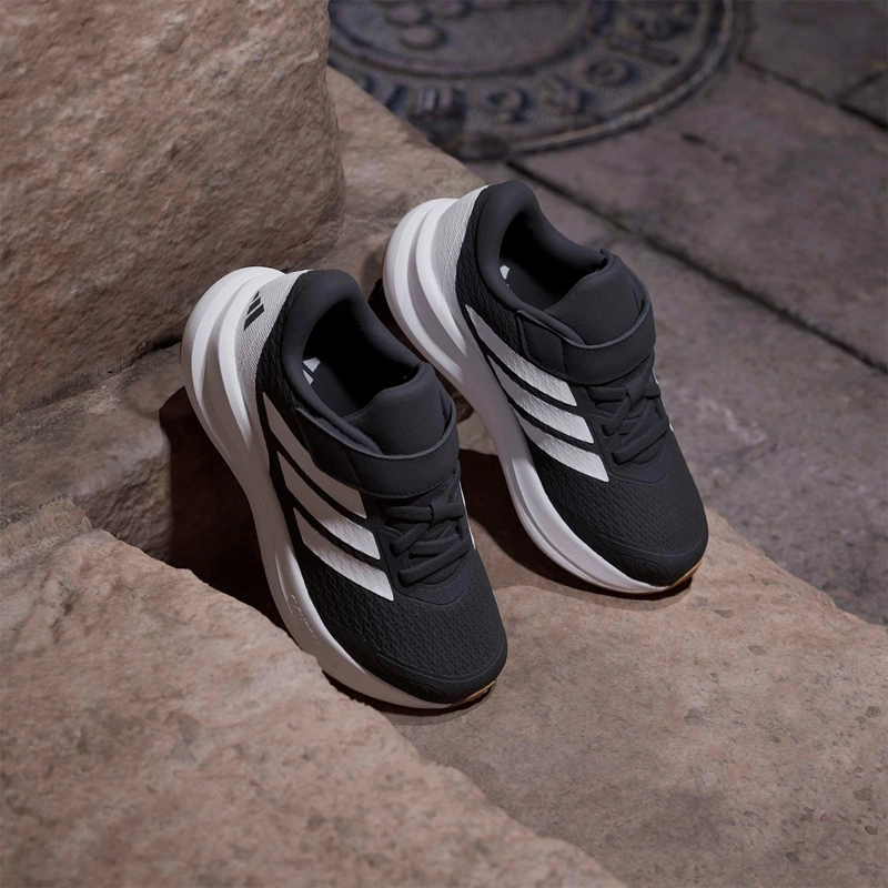 ZAPATILLAS NIÑO ADIDAS CASUALES NEGRO RUNFALCON 6 EL C - 10