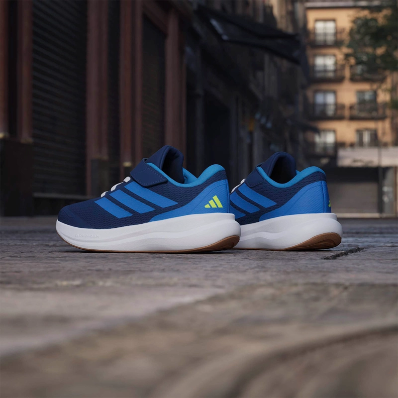 ZAPATILLAS NIÑO ADIDAS CASUALES AZUL RUNFALCON 6 EL C - 11