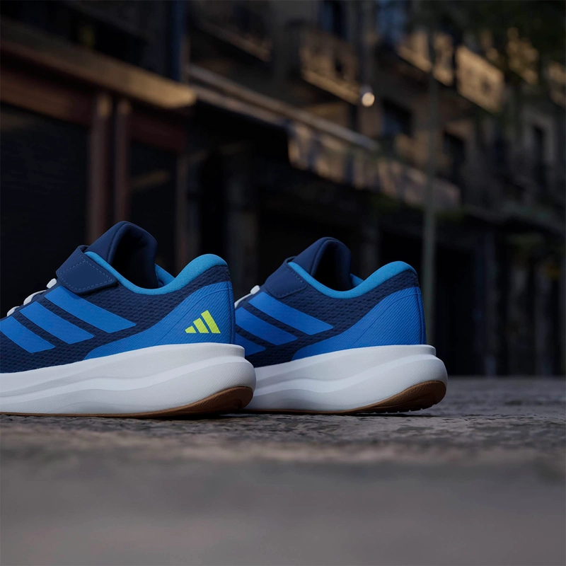 ZAPATILLAS NIÑO ADIDAS CASUALES AZUL RUNFALCON 6 EL C - 14