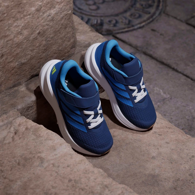 ZAPATILLAS NIÑO ADIDAS CASUALES AZUL RUNFALCON 6 EL C - 9