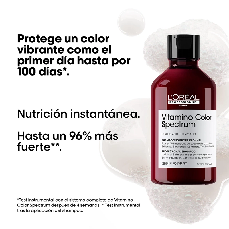 SET LOREAL PROFESSIONNEL VITAMINO COLOR SPECTRUM SHAMPOO 300ML ACONDICIONADOR 200ML - 2