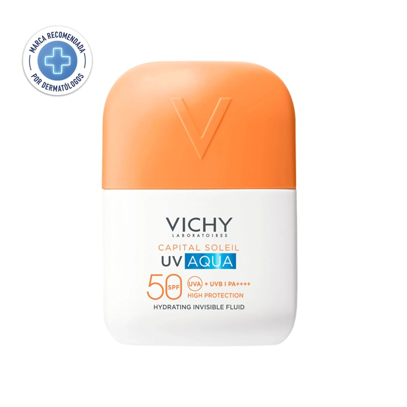 PROTECTOR SOLAR VICHY CAPITAL SOLEIL UV AQUA HIDRATANTE FPS50 50ML - 1