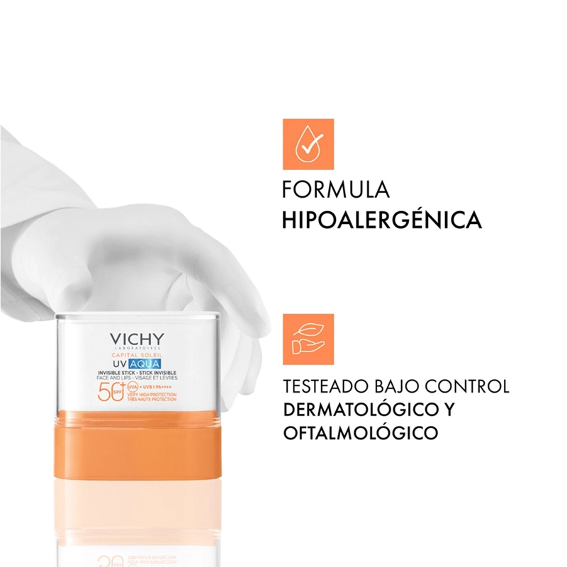 PROTECTOR SOLAR VICHY CAPITAL SOLEIL UV AQUA FPS50+ 9GR - 5