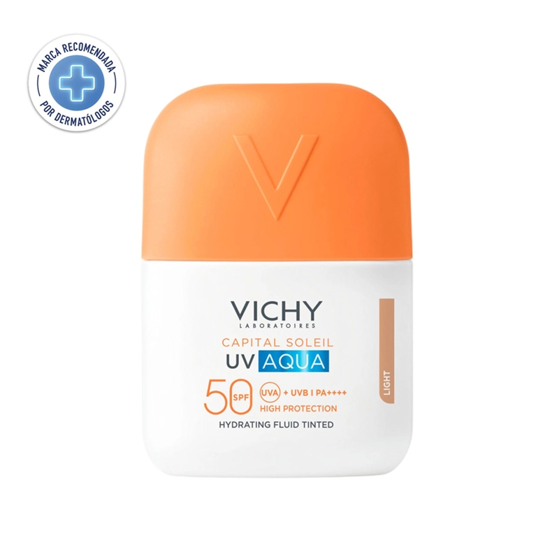 PROTECTOR SOLAR VICHY CAPITAL SOLEIL UV AQUA COLOR LIGHT FPS50 50ML