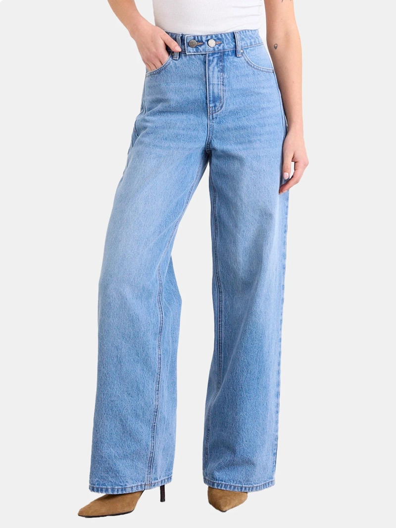 JEANS MUJER IO TIRO MEDIO LISO - 2