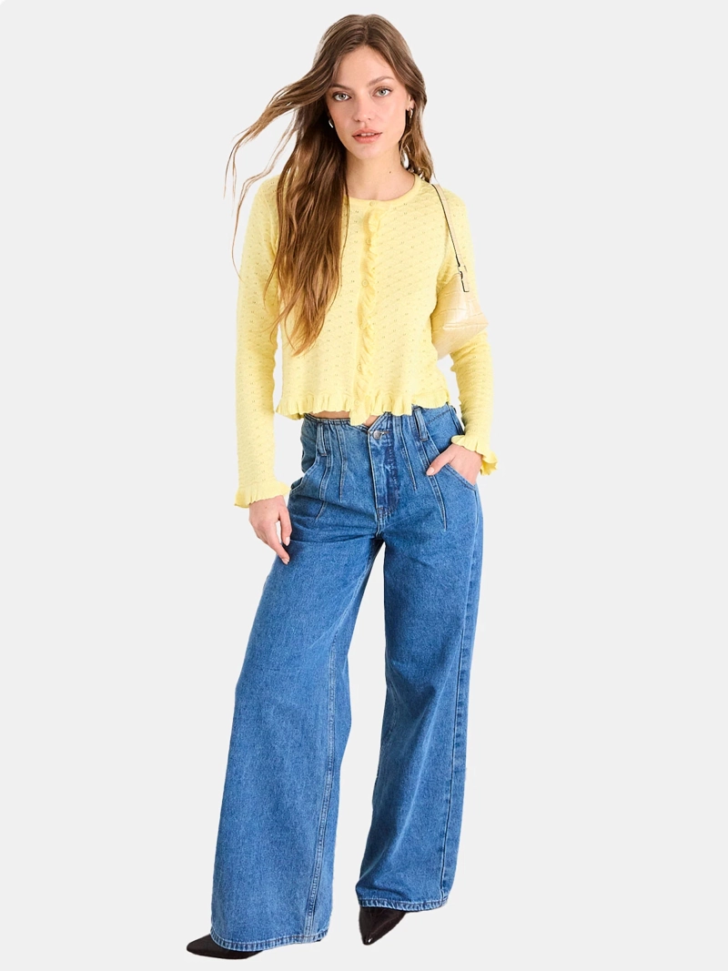 JEANS MUJER IO TIRO MEDIO LISO - 1