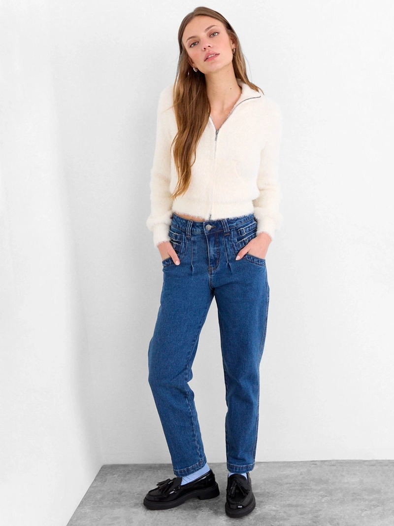 JEANS MUJER IO TIRO MEDIO - 1