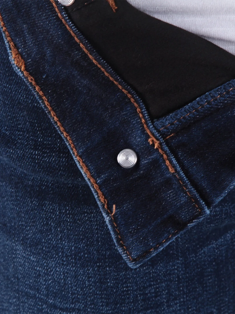 JEANS MUJER WADO'S RECTO TIRO ALTO PRETINA BÁSICA 1 BOTÓN - 6
