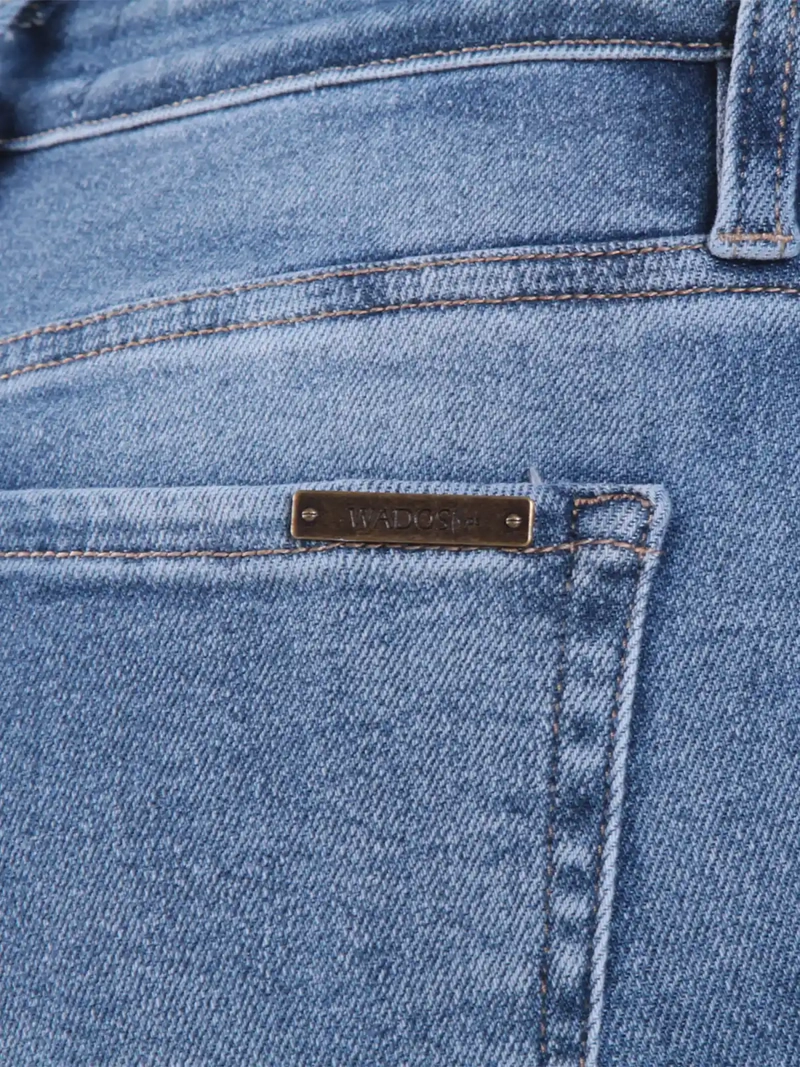 JEANS MUJER WADOS ALGODÓN WIDE LEG TIRO ALTO - 8