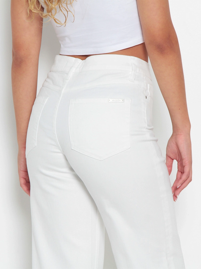 JEANS MUJER WADOS ALGODÓN WIDE LEG TIRO ALTO - 5