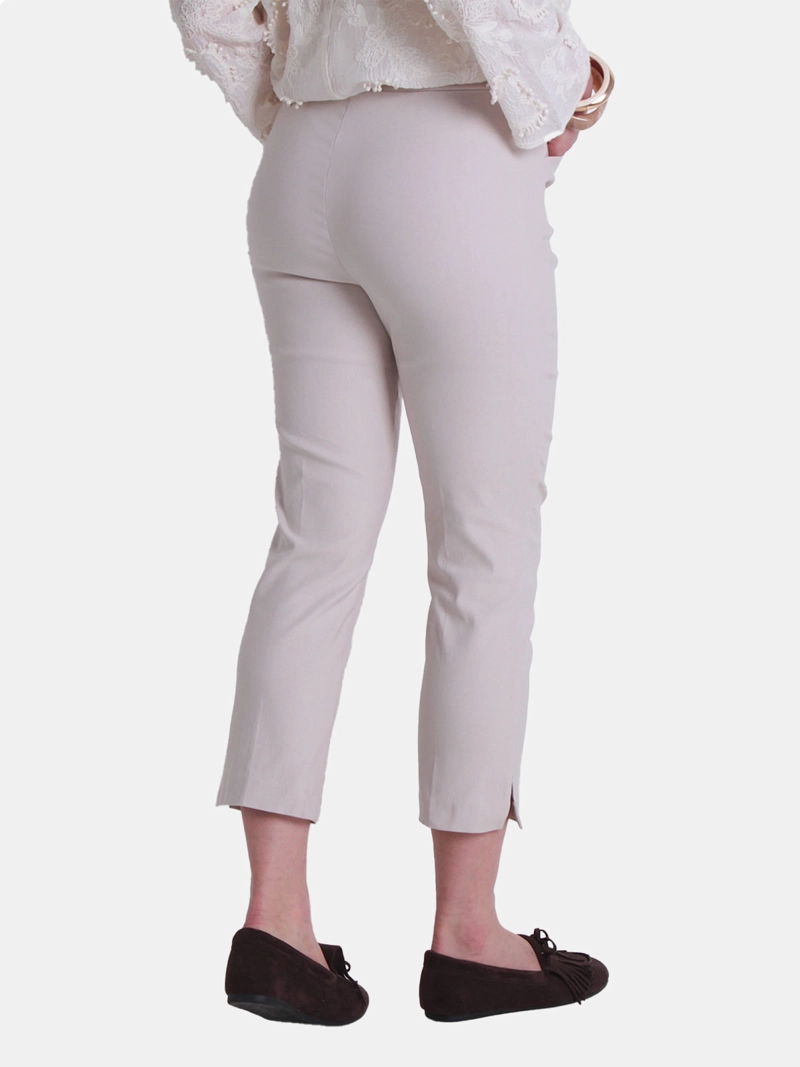 PANTALÓN MUJER WADO'S CROP TIRO ALTO PRETINA MEDIA ELASTICADA - 4