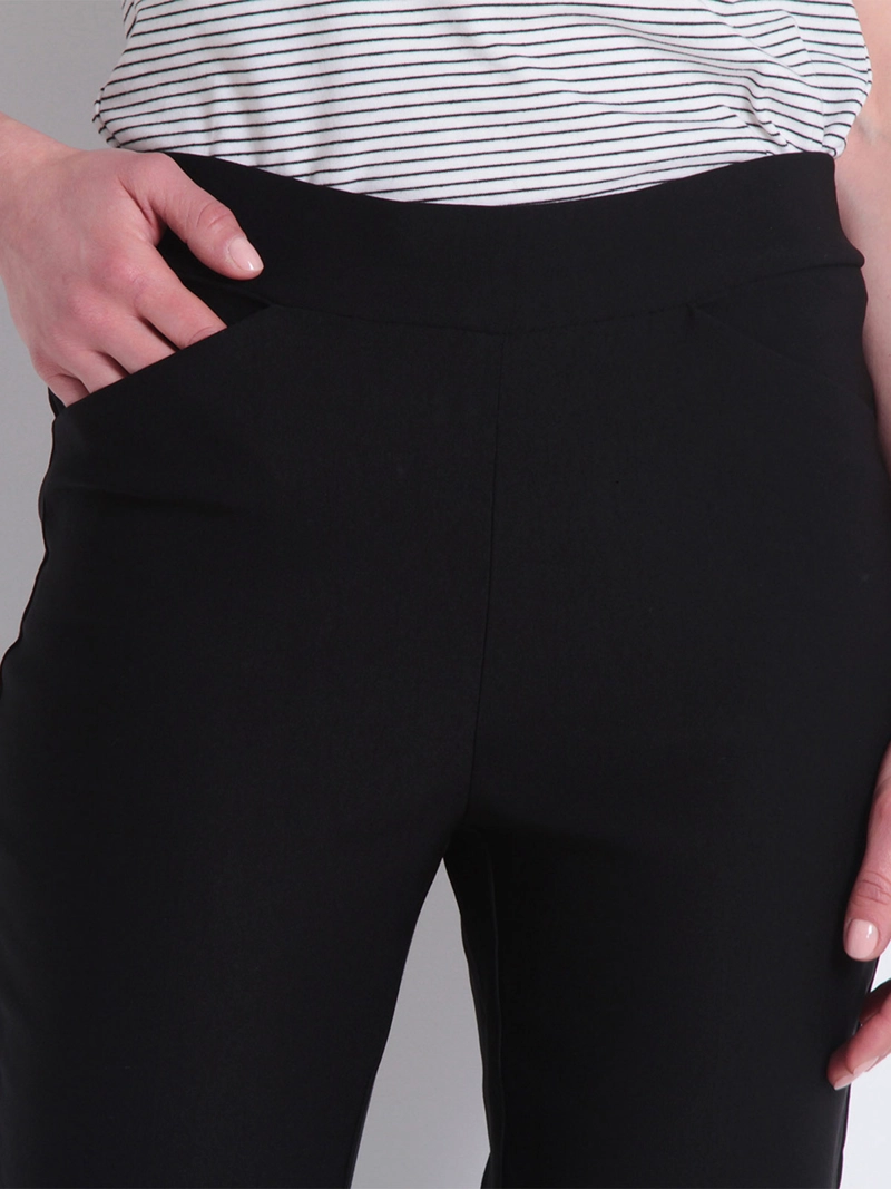 PANTALÓN MUJER WADO'S CROP TIRO ALTO PRETINA MEDIA ELASTICADA - 5