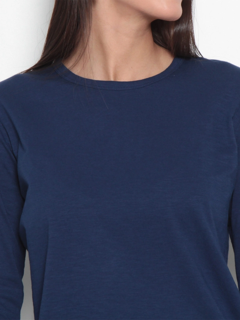 POLERA MUJER WADO'S MANGA LARGA ESCOTE V - 3