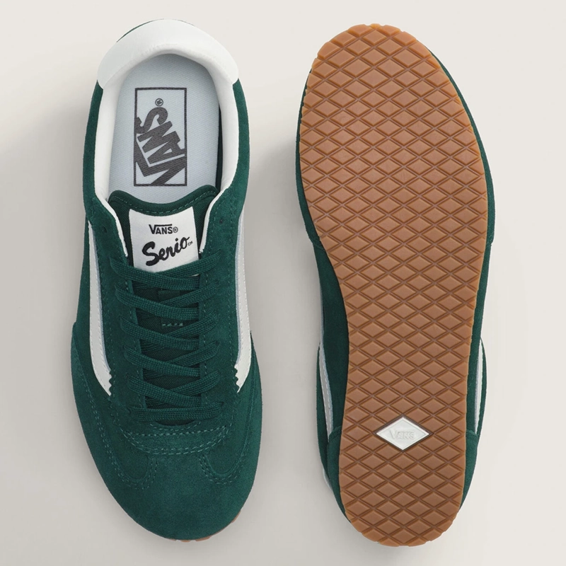 ZAPATILLAS MUJER VANS URBANAS VERDE SUPER LOWPR - 4