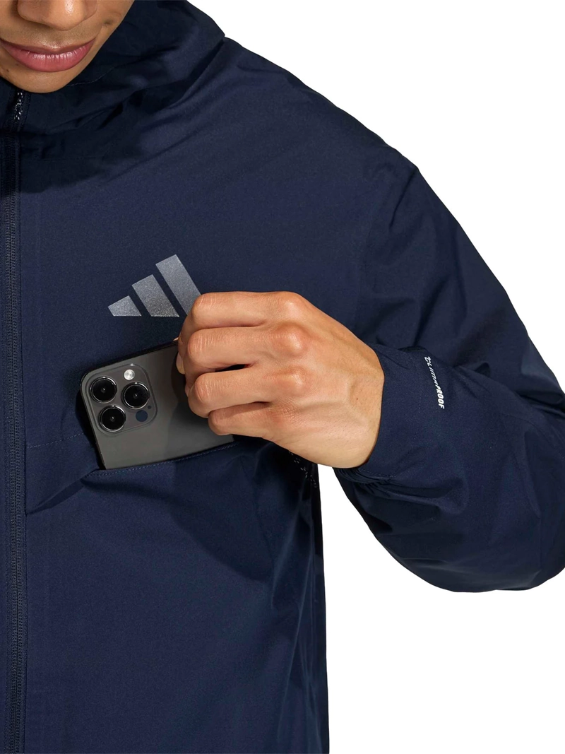 CHAQUETA HOMBRE ADIDAS IMPERMEABLE 2 CAPAS - 3