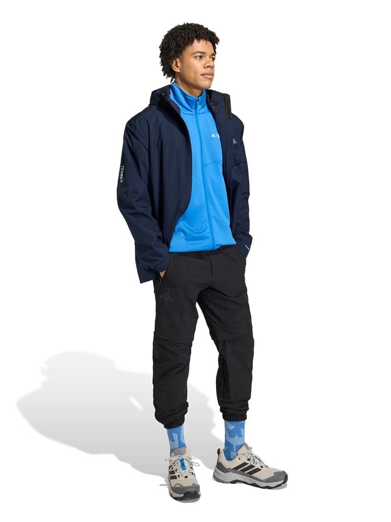 CHAQUETA HOMBRE ADIDAS IMPERMEABLE 2 CAPAS - 6
