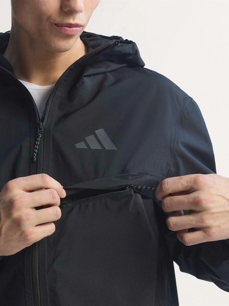 CHAQUETA HOMBRE ADIDAS IMPERMEABLE 2 CAPAS - 6