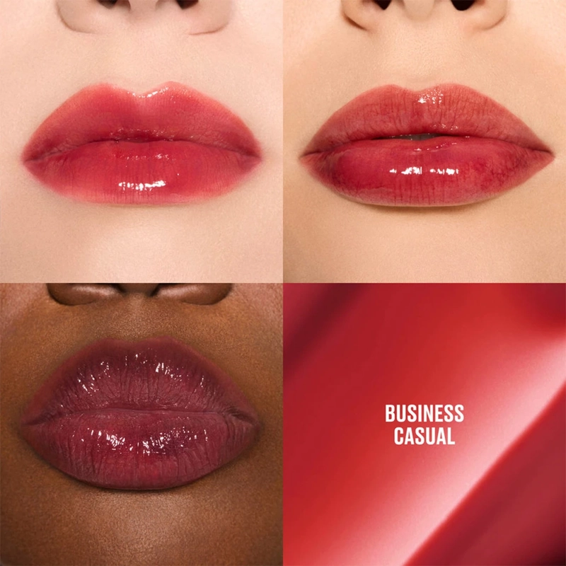 TINTA DE LABIOS MAC LUSTREGLASS STAINGLASS BUSSINESS CASUAL 3ML - 3