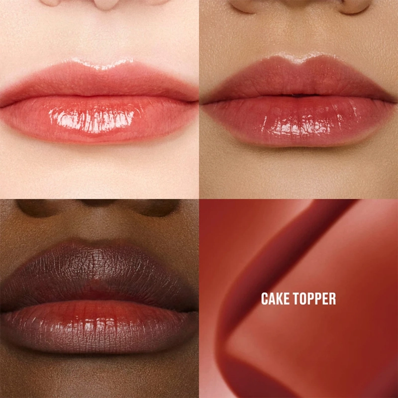 TINTA DE LABIOS MAC LUSTREGLASS STAINGLASS CAKE TOPPER 3ML - 3