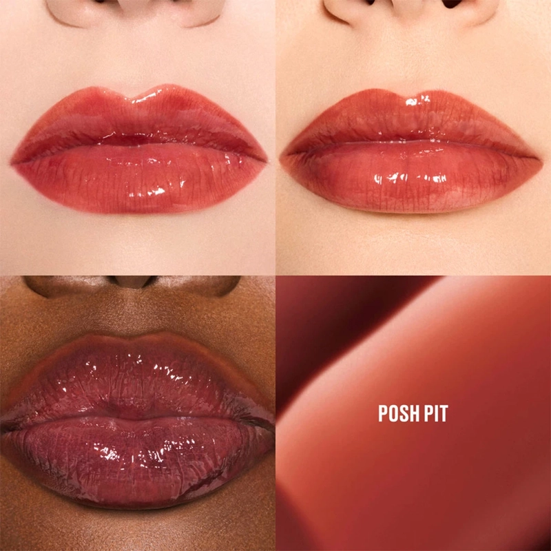 TINTA DE LABIOS MAC LUSTREGLASS STAINGLASS POSH PIT 3ML - 3