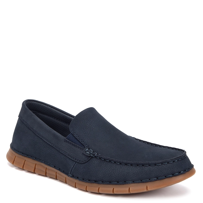 MOCASINES HOMBRE GUANTE AZUL MARINO SEASIDE CUERO - 2