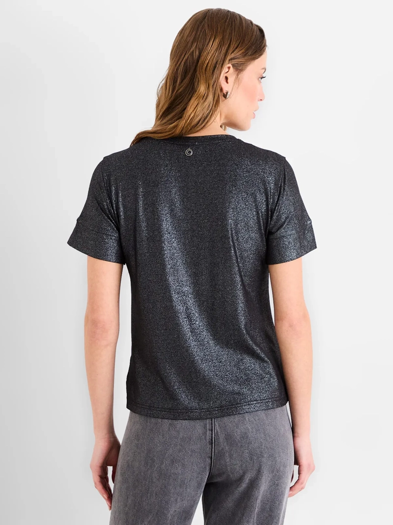 POLERA MUJER IO MANGA CORTA ESTAMPADA - 2