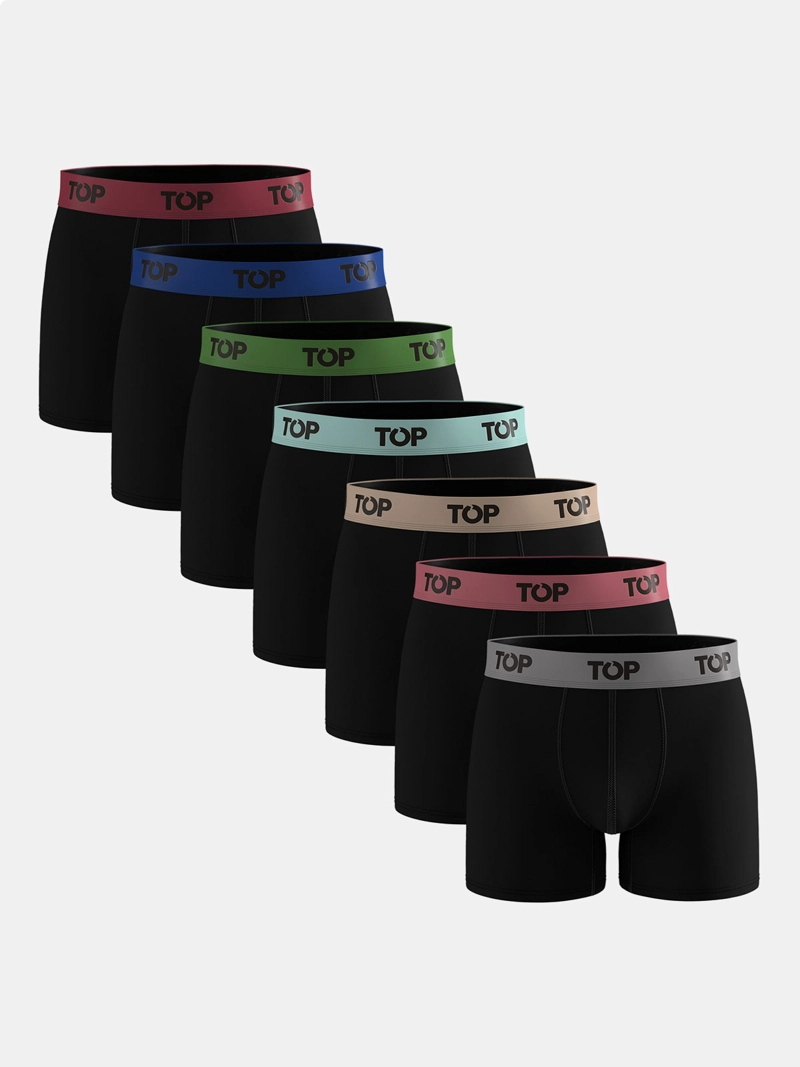 PACK BÓXER HOMBRE TOP MEDIO ALGODÓN - 1