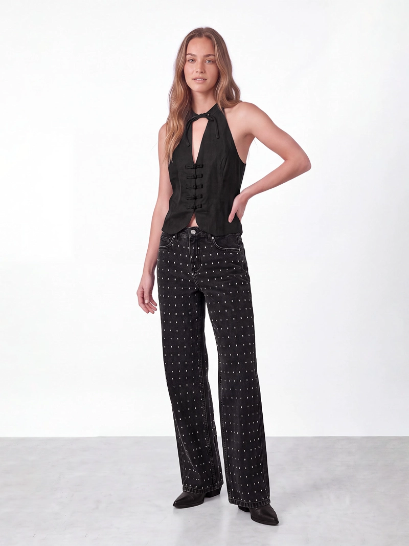 JEANS MUJER RAINDOOR ALGODÓN AZULEJOS - 1