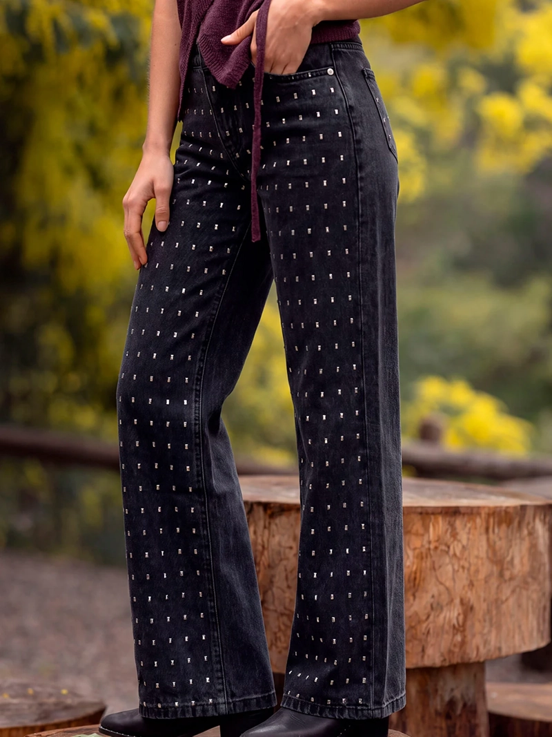 JEANS MUJER RAINDOOR ALGODÓN AZULEJOS - 1