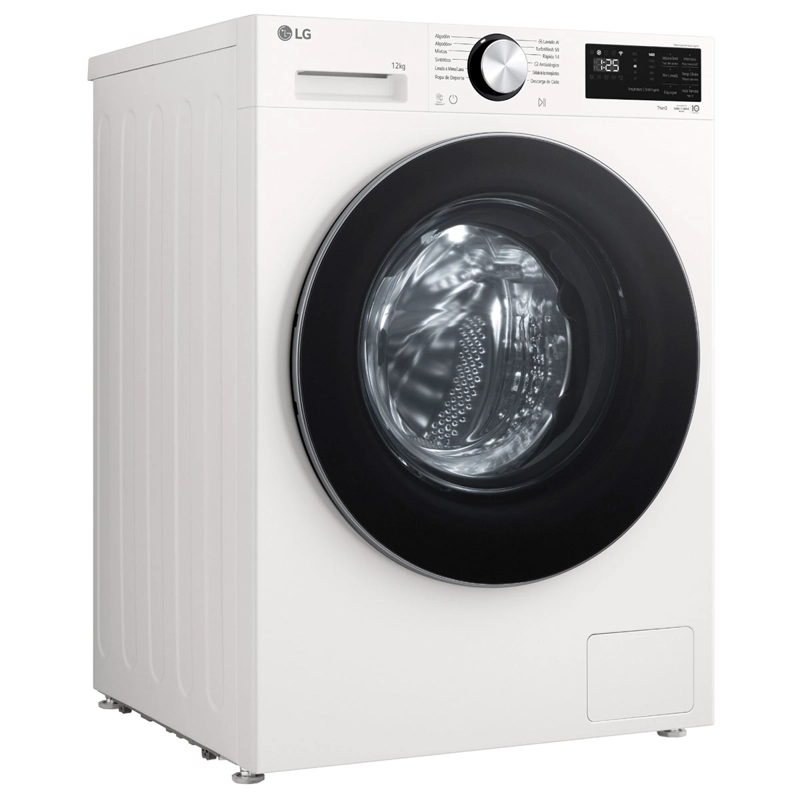 LAVADORA CARGA FRONTAL LG WM12EWVX5S6 12KG BLANCO - 2