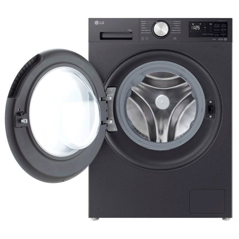 LAVADORA CARGA FRONTAL LG WM12MBVX5S6 12KG GRAFITO - 3