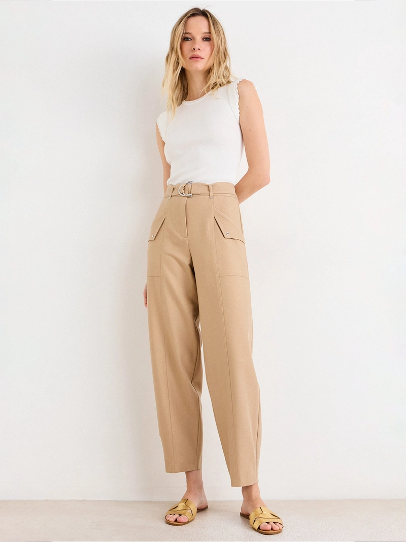 PANTALÓN MUJER ASH BALLOON RELAJADO - 1