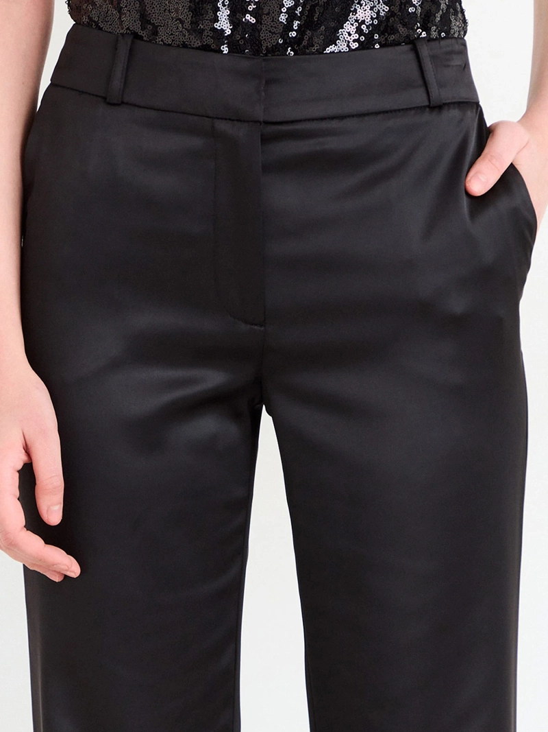 PANTALÓN MUJER ASH RECTO SATINADO - 5