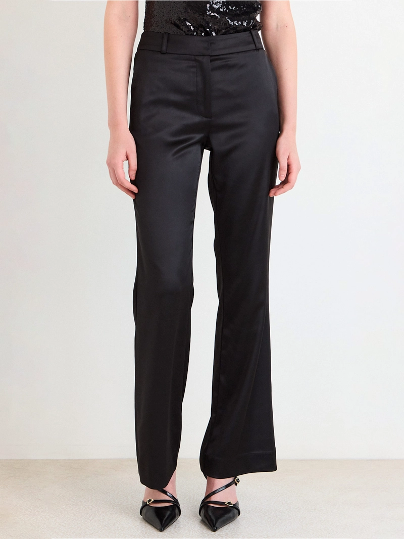 PANTALÓN MUJER ASH RECTO SATINADO - 3
