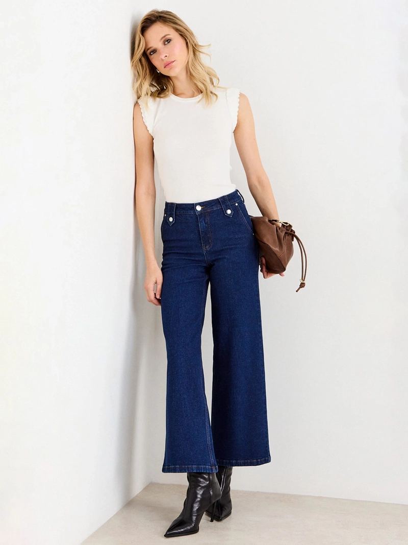 JEANS MUJER ASH ALGODÓN  - 1