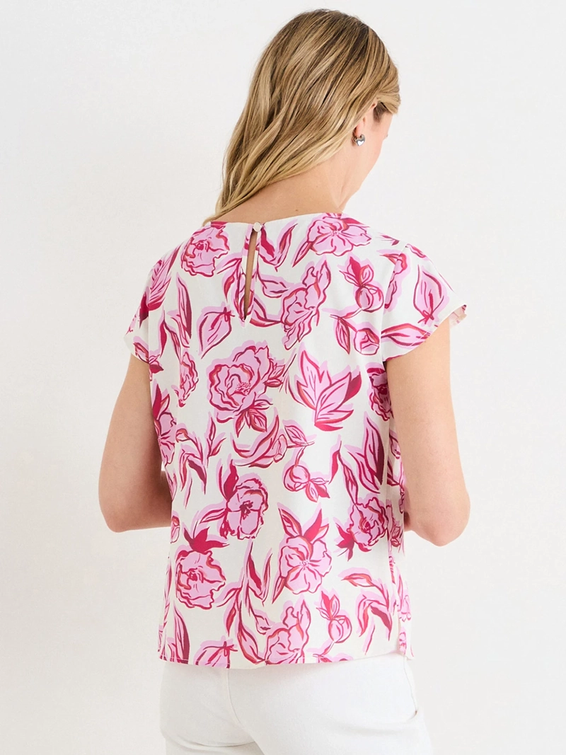 BLUSA MUJER ASH MANGA CORTA - 2