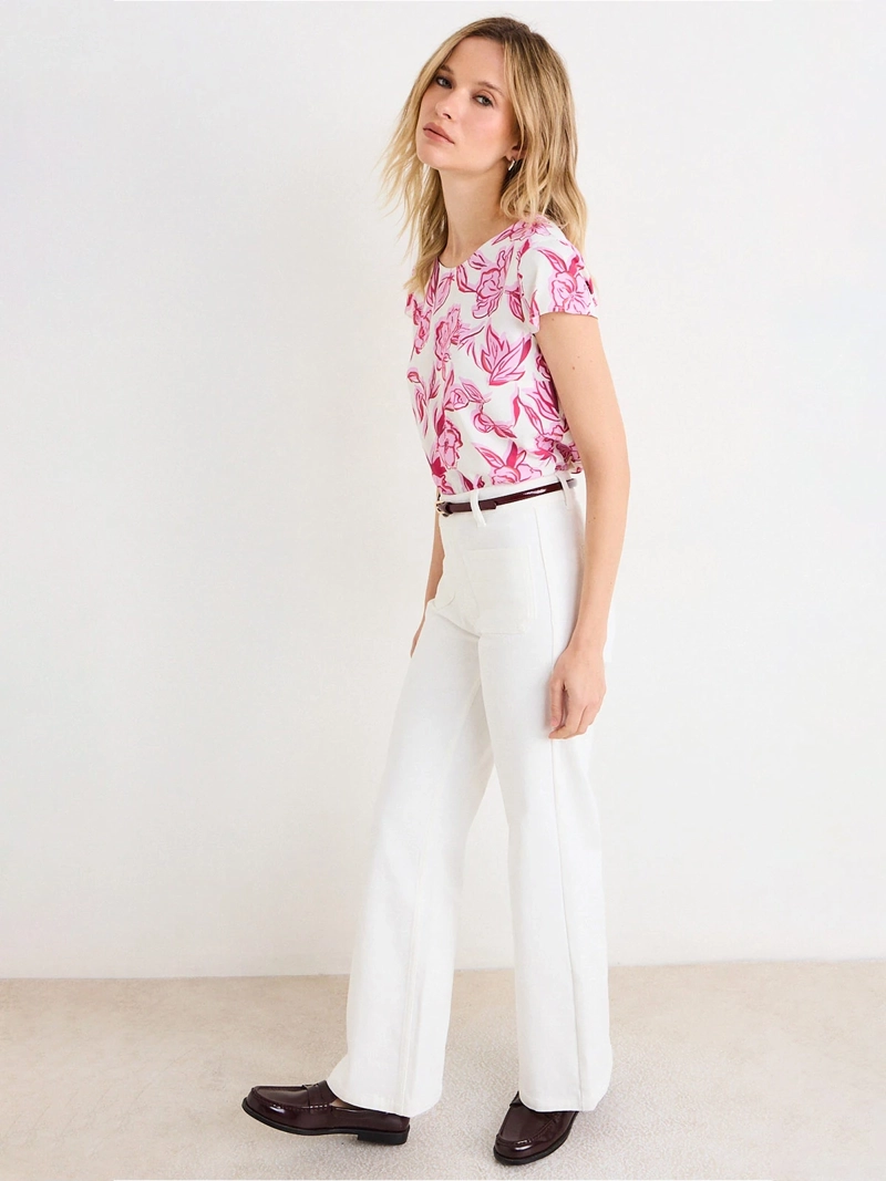 BLUSA MUJER ASH MANGA CORTA - 4
