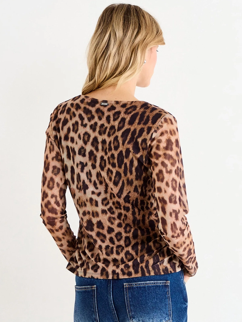 POLERA MUJER ASH MANGA LARGA - 2