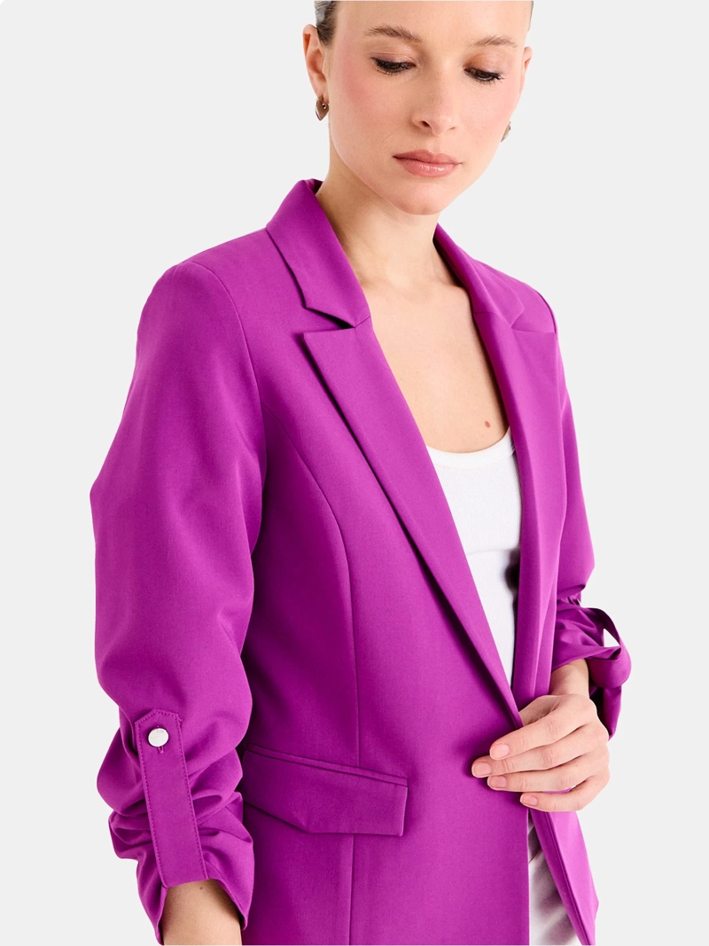 BLAZER MUJER ASH CUELLO Y SOLAPA CLÁSICA BOLSILLO CON TAPA - 3