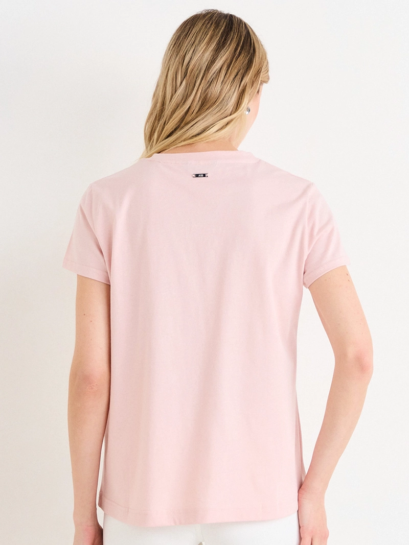 POLERA MUJER ASH ALGODÓN MANGA CORTA - 2