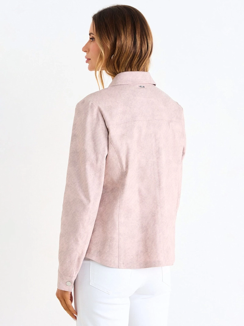 SOBRECAMISA MUJER ASH CUELLO CLÁSICO BROCHES METÁLICOS - 2